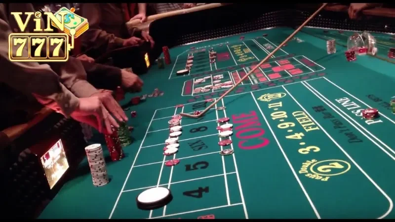 Chi tiết cách chơi Craps cơ bản tại nhà cái Vin777